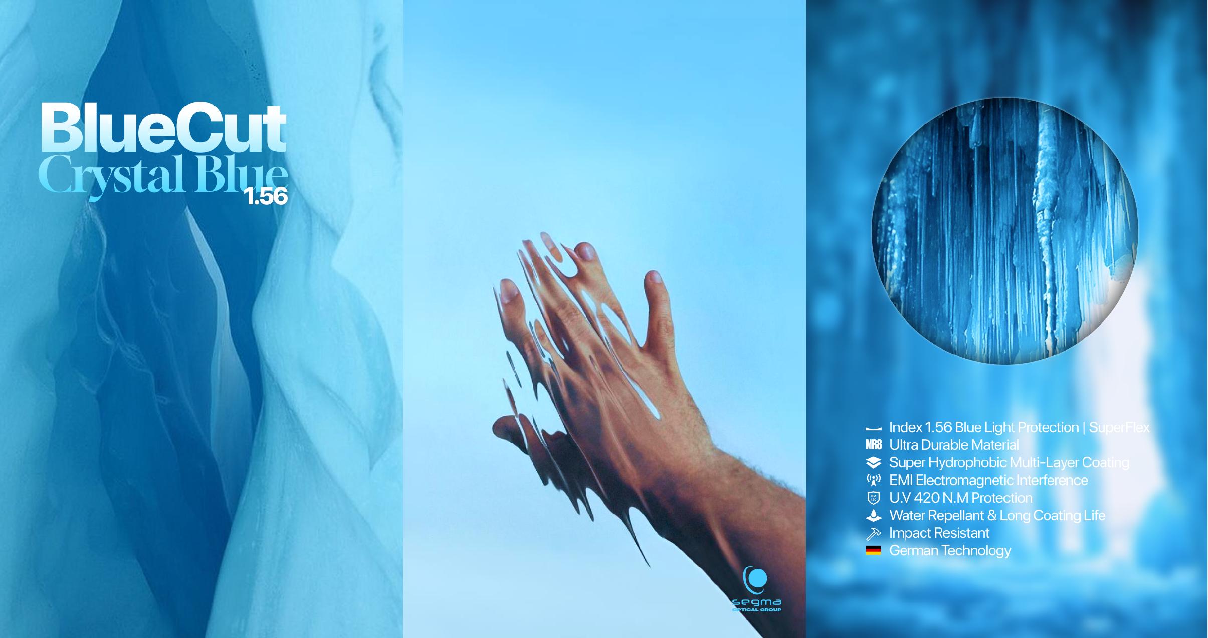 BlueCut Crystal Blue — from the Segma brochure