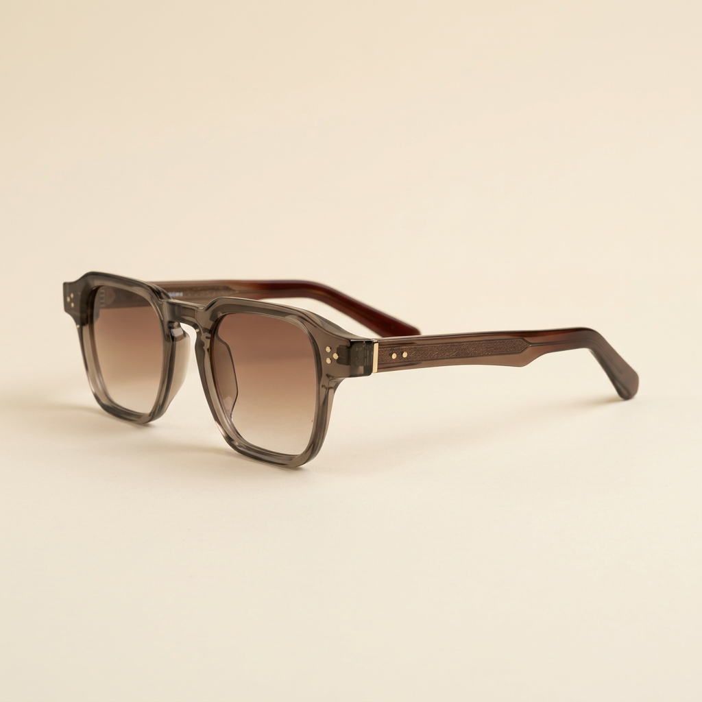 Hazel — Smoky Brown, side view