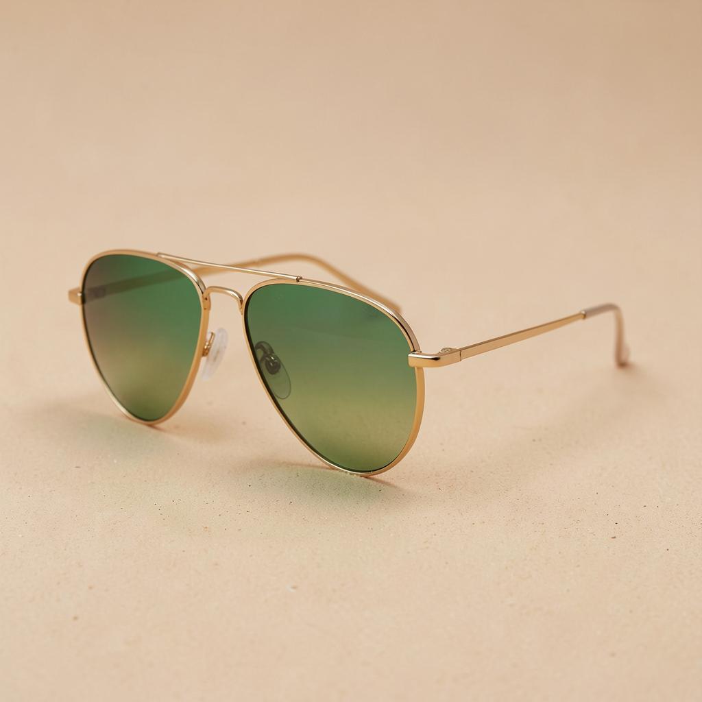 Horizon — Gold / Green Gradient, side view